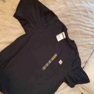 men’s carhartt black short sleeve